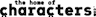 The Home of Characters logo